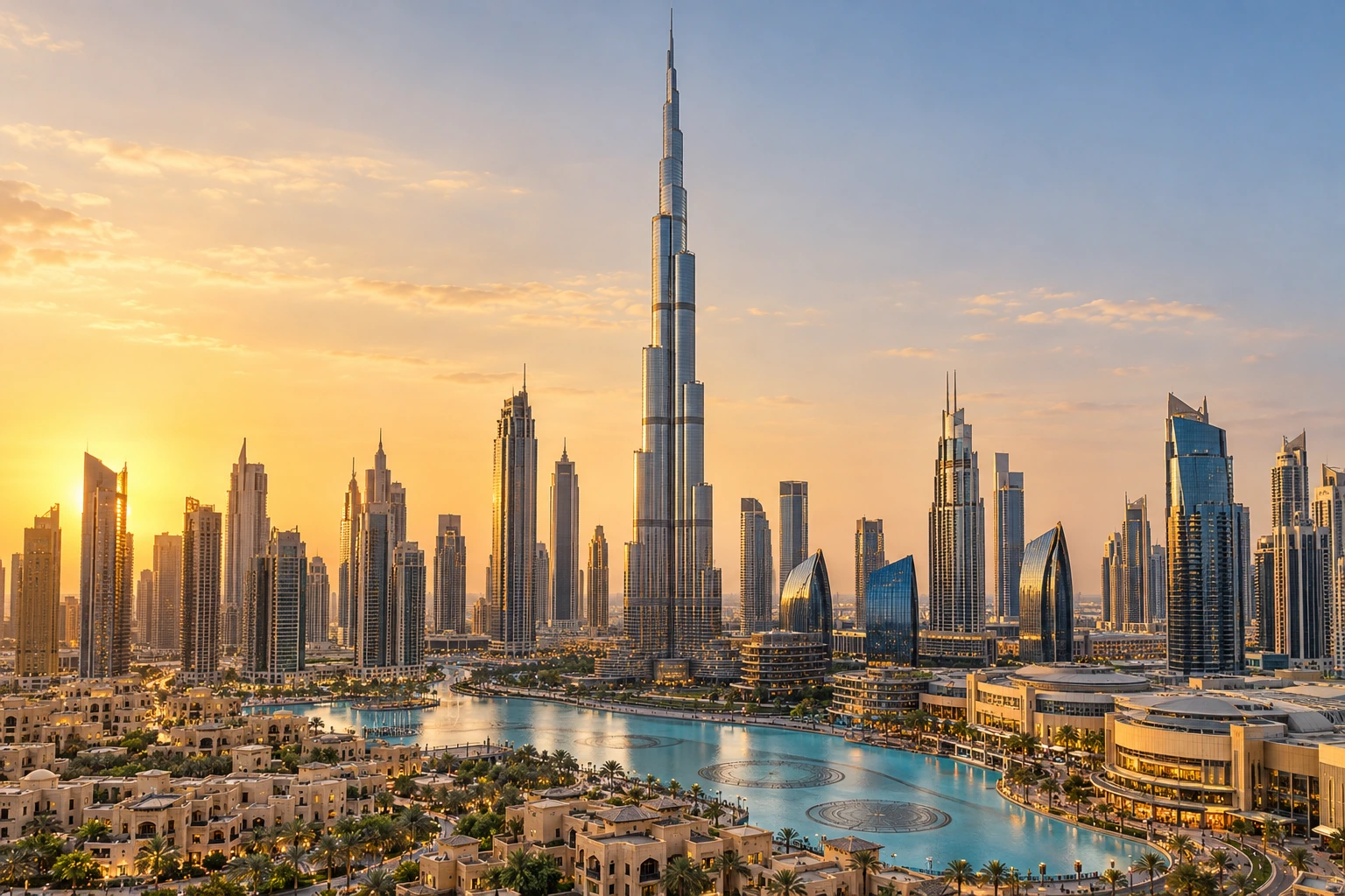 United Arab Emirates · Generated regional city illustration